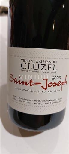 Údolí Rhôny Saint-Joseph Vincent & Alexandre Cluzel 2023