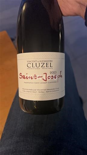 Rhône Valley Saint-Joseph Vincent & Alexandre Cluzel 2023