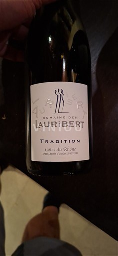 Rona dolina Côtes-du-Rhône Domaine S Lauribert Tradition 2024