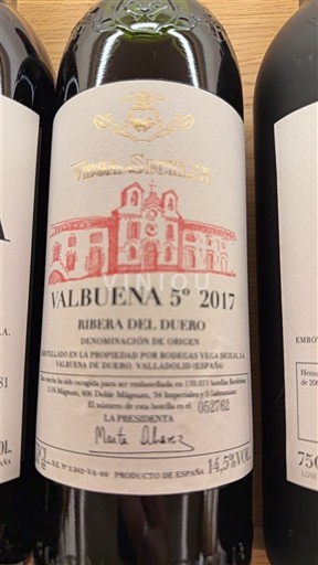 Castilia și León Ribera del Duero Vega Sicilia Valbuena 5° 2017