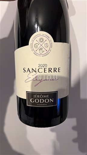 Loire Valley Sancerre Jérôme Godon Élégance 2020