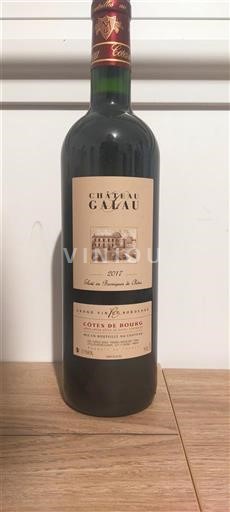 Bordeaux Côtes-de-bourg Château Galau 2017