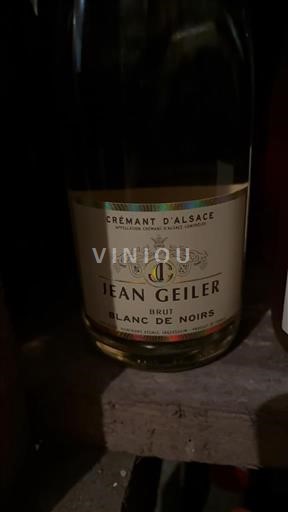 Alsace Crémant d'Alsace Jean Geiler Blanc de Noirs Không niên vụ