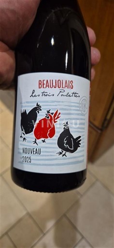 Beaujolais Beaujolais Nouveau Les Trois Poulettes 2025