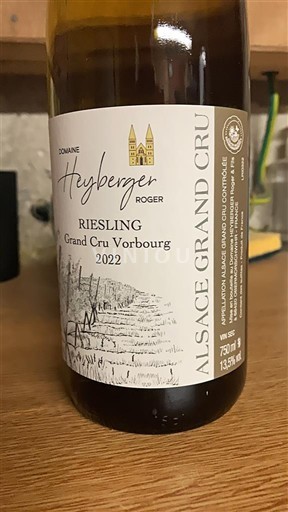 Alsace Riesling Grand Cru Domaine Heyberger Roger Grand Cru Vorbourg 2022