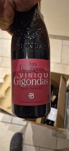 Rhônen laakso Gigondas Mas des Flauzières Pour Danuga 2022