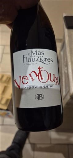 Rona dolina Ventoux Le Mas des Flauzières La Réserve du Péreyas 2023