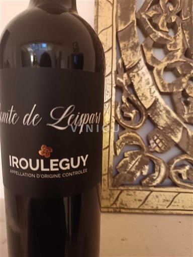 Sud-Ouest Irouléguy Comte de Leispars 2020