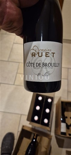 Beaujolais Côte-de-brouilly Domaine Ruet Brulée 2023