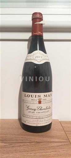 Bourgogne Gevrey-chambertin Premier Cru Louis Max 2013