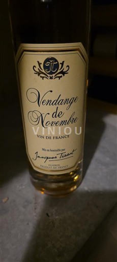 Jura Arbois Jacques Tissot Vendange de Novembre Non-Vintage