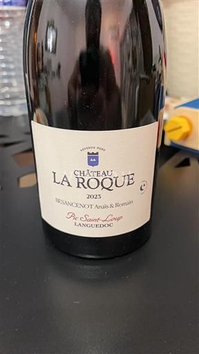 Languedoc Pic-saint-loup Château La Roque Cordon rouge 2023