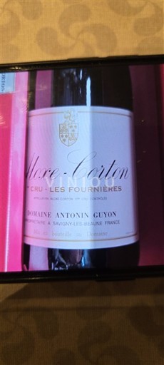 Borgonha Aloxe-Corton Premier Cru Domaine Antonin Guyon Les Fournières Não Sazonado