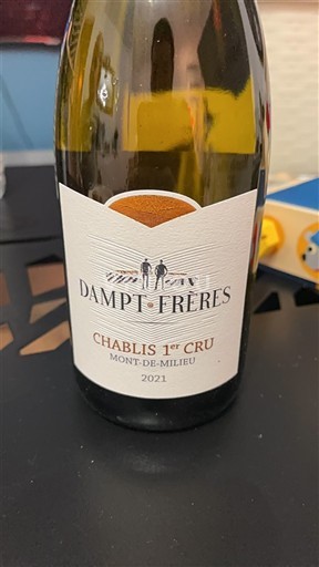 Borgonha Não especificado Premier Cru Dampt Frères Mont-de-Milieu 2021