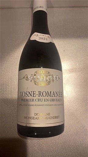 Borgoña Vosne-romanée Premier Cru Domaine Mongeard-Mugneret Premier Cru En Orveaux 2021