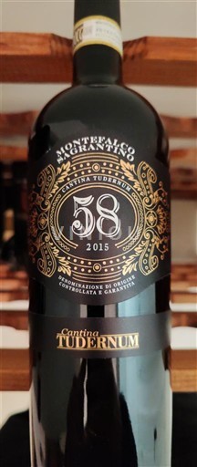 Umbrija Montefalco Sagrantino Cantina Tudernum 58 2015