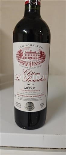 Bordeaux Médoc Cru Bourgeois Château Le Bourdieu 2019