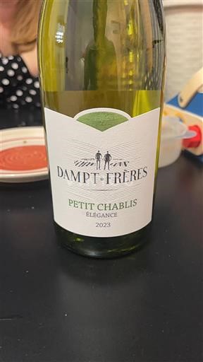 Borgonha Petit-chablis Dampt Frères Élégance 2023