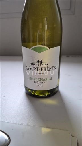Borgogna Petit-chablis Dampt Frères Élégance 2023