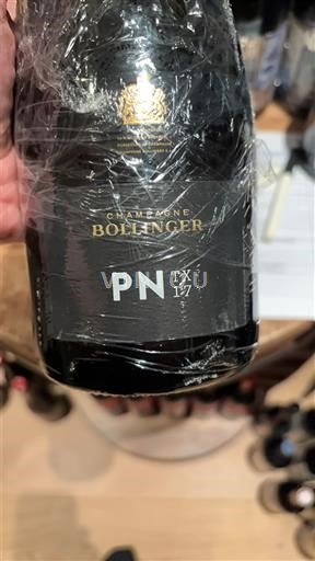 Rượu vang sủi bọt Blanc brut PN TX17 Bollinger 2017 Pháp Champagne Sâm-panh AOC