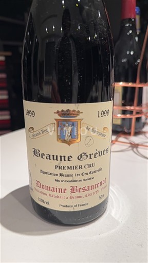 Burgundy Not Specified Premier Cru Domaine Besancenot 1999