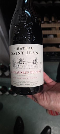 Rhône-dalen Châteauneuf-du-Pape Château Saint Jean 2016