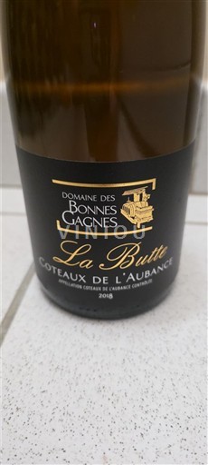 Vallée de la Loire Coteaux-de-l'aubance Domaine S Bonnes Gagnes La Butte 2018