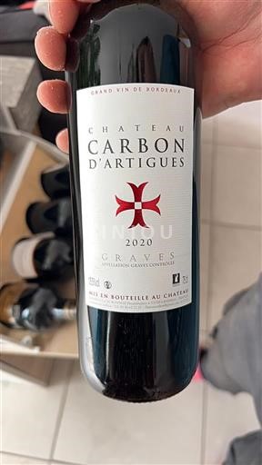 Bordeaux Graves Chateau Carbon d'Artigues 2020