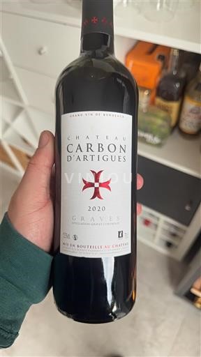 Burdeos Graves Chateau Carbon d'Artigues 2020