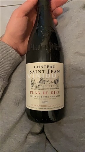 Rhônen laakso Määrittelemätön Château Saint Jean Plan de Dieu 2020