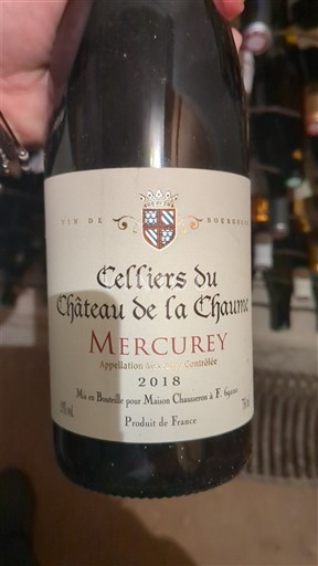 Burgundsko Mercurey Château Cellier du Château de la Chaume 2018