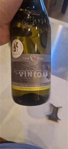 Savojsko a Bugey Apremont Cave de Cruet Jacquère 2019