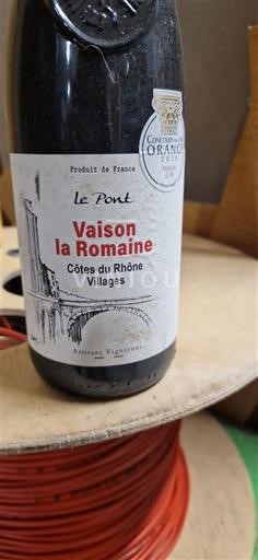 Rhônedalen Côtes-du-Rhône-Villages Vaison la Romaine Le Pont 2020