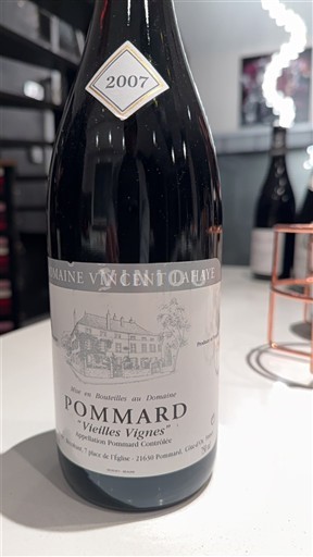 Borgoña Pommard Domaine Vincent Lahaye Vielles Vignes 2007