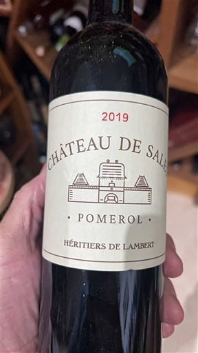 Bordeaux Pomerol Château Sales 2019