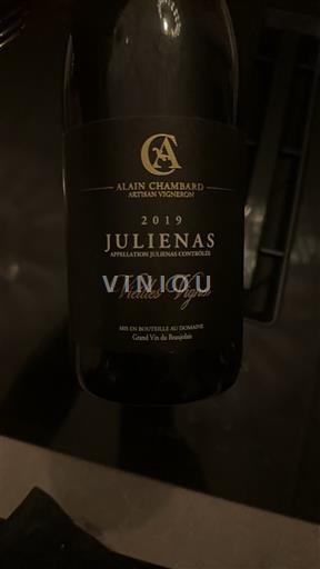 Beaujolais Juliénas Alain Chambard Vielles Vignes 2019