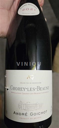 Burgundy Chorey-lès-Beaune André Goichot 2021