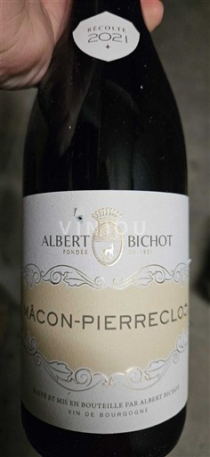 Bourgogne Mâcon et mâcon-villages Albert Bichot 2021