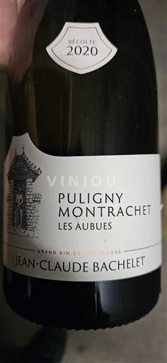 Borgogna Puligny-Montrachet Jean-Claude Bachelet Les Aubues 2020