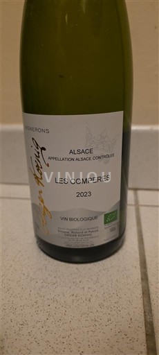 Alsace Vignerons geiger-koenig Les Compères 2023