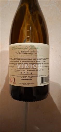 Zuidwest-Frankrijk Côtes de Gascogne Domaine Maüric 2024