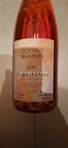 Loirevallei Cabernet d'Anjou Domaine La Motte 2019