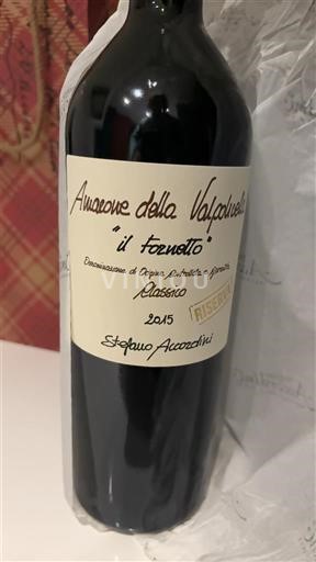 Veneto Amarone della Valpolicella Stefano Accordini il Fornetto 2015