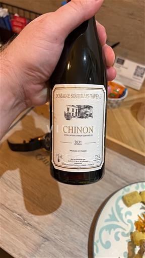 Valle della Loira Chinon Domaine Sourdais-Taveau 2021