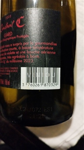 Languedoc a Roussillon Gard Vignerons Propriétés Associés Instant C 2023