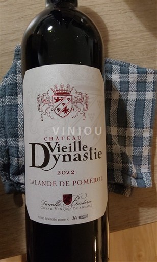 Bordeaux Lalande-de-Pomerol Château Vieille Dynastie 2022