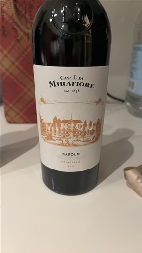 Piemonte Barolo Casa E. di Mirafiore Barolo 2019