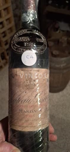 Bordeaux Margaux Grand Cru Château Giscours 1986