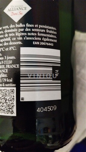 Champagne Champagner Alliance Demi-Sec Ohne Jahrgang