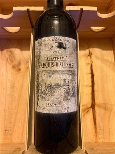Bordeaux Margaux Grand Cru Château Marquis d'Alesme 1999
